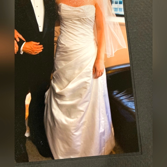 100% Silk wedding Dress